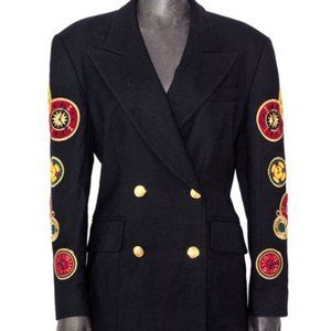 Vintage Escada by Margaretha Ley Double Breasted Blazer